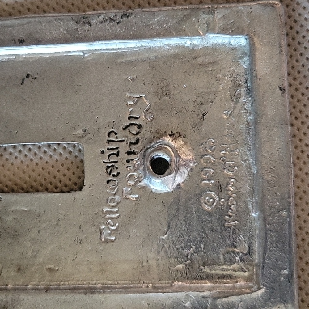 Celtic Knot Fellowship Foundry switch plate - Picture 5 of 5